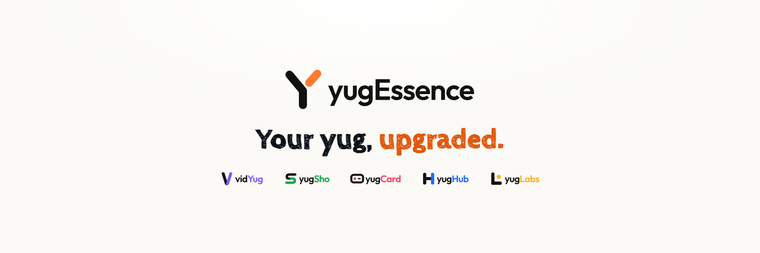 X (Twitter) header — yugEssence