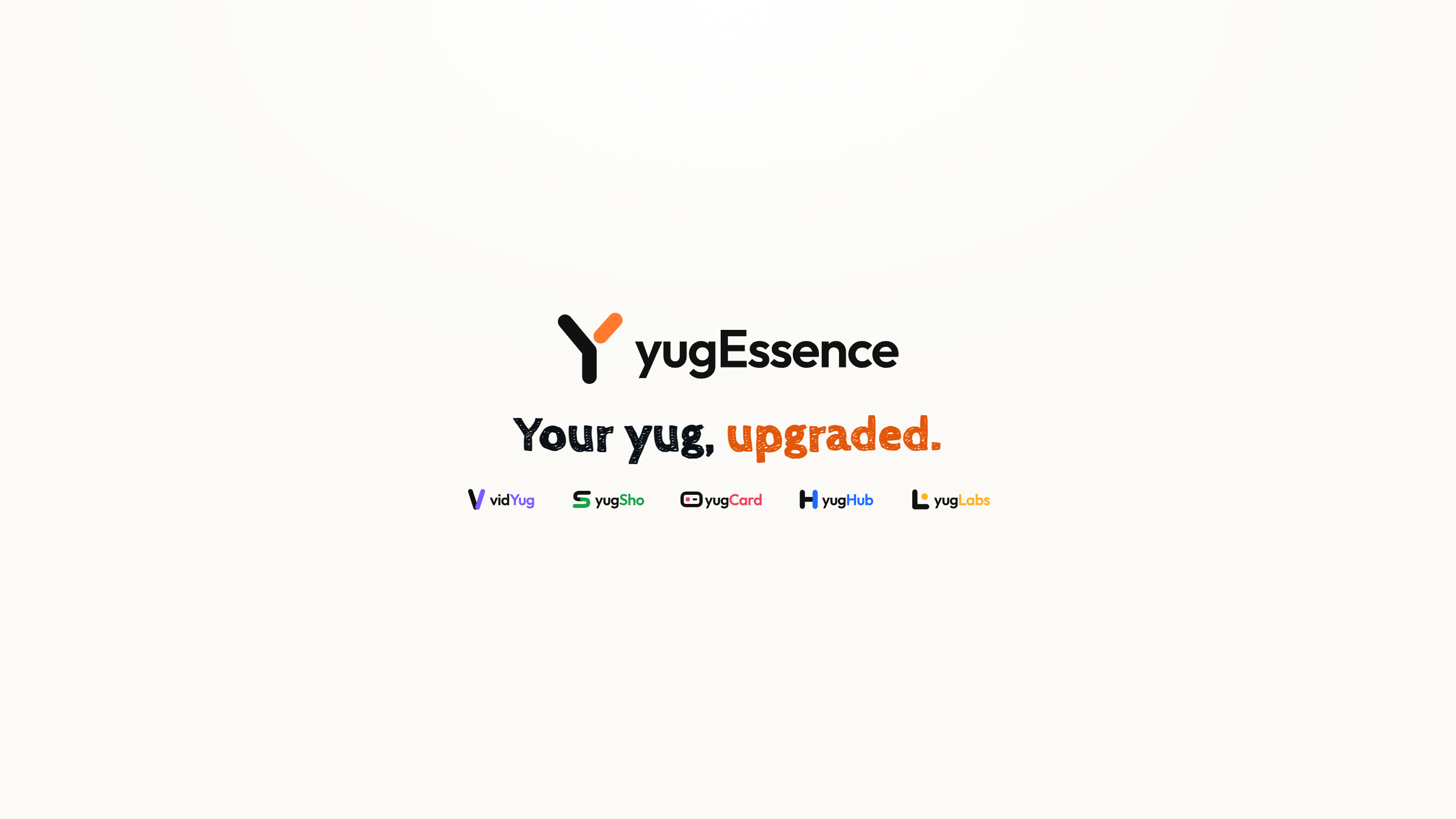 YouTube banner — yugEssence